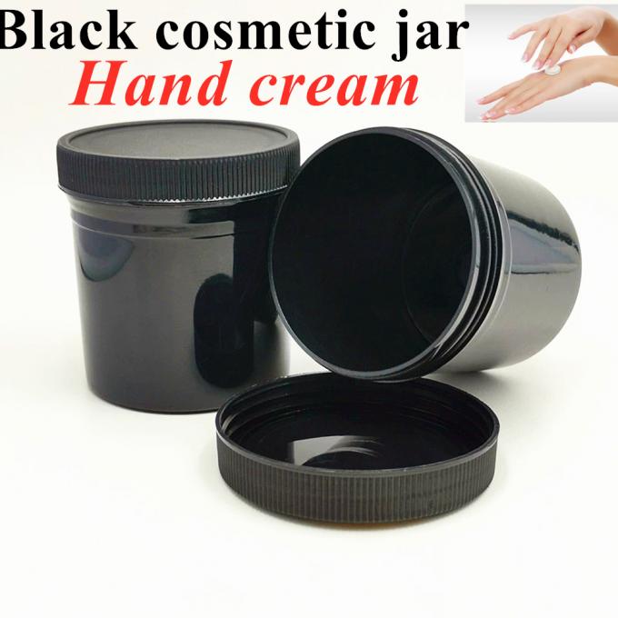 150ml 250ml 500ml 1000ml Mud Mask PP Empty Lotion Cream Plastic Jar Cosmetic Cream Food Container White Blue PP Plastic Jar with Screw Lid