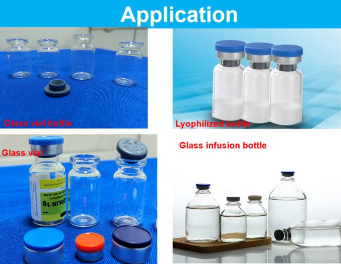 13mm 20mm 28mm 32mm Medical Consumables Bromo Butyl Rubber Stoppers for Glass Injection Vial