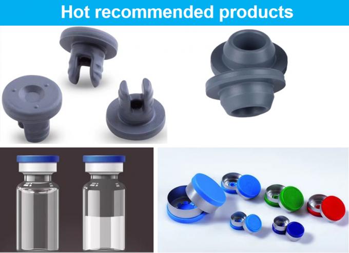 13mm 20mm 28mm 32mm Medical Consumables Bromo Butyl Rubber Stoppers for Glass Injection Vial