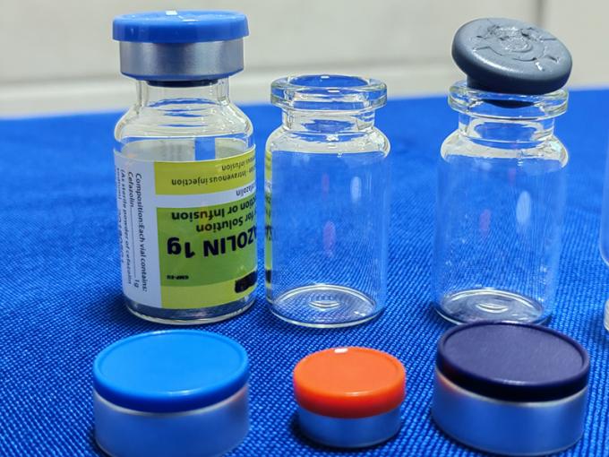 5ml 7ml Penicillin Clear Small Glass Vials Bottles with Flip-off Seal Cap