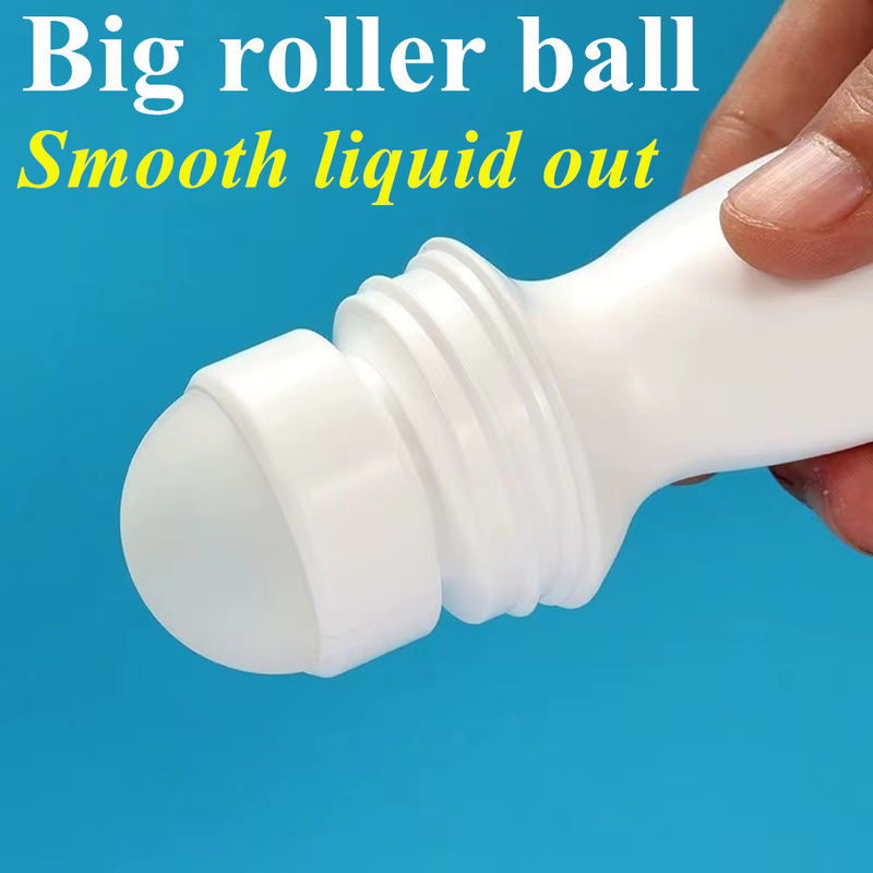 50 ml 60 ml oleju eterycznego zapach ciała Pod pachami pielęgnacja skóry Plastic HDPE Deodorant Antiperspirant Plastic Roll on Bottle