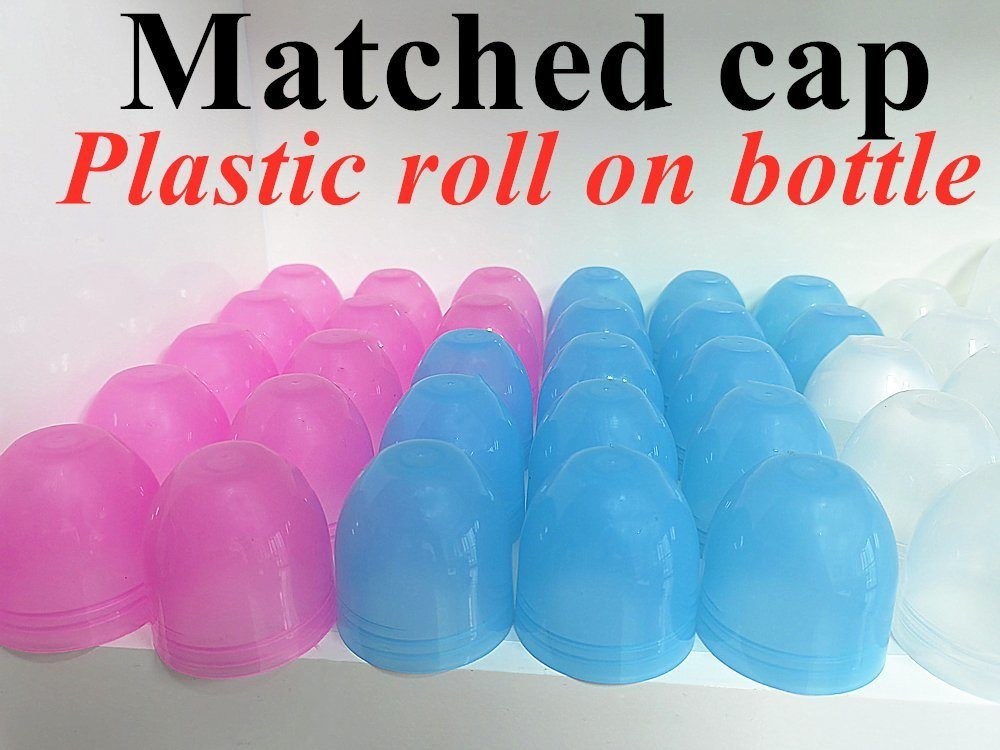 30 ml 50 ml kremu przeciwsłonecznego HDPE do pielęgnacji ciała pusty olej eteryczny Plastic Deodorant Bottle with Roller Ball for Body Odor