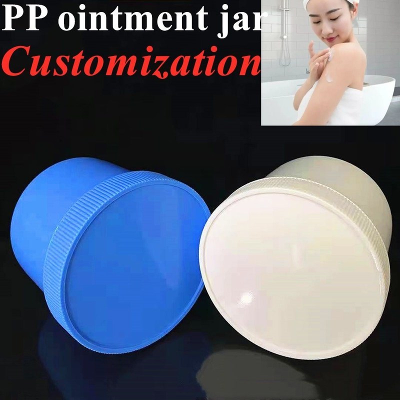 250 ml 500 ml 950 ml Fabryka Niestandardowy pusty PP Plastic Skin Care Cream Jar Face Body Cream Container Maść kremu do twarzy jar