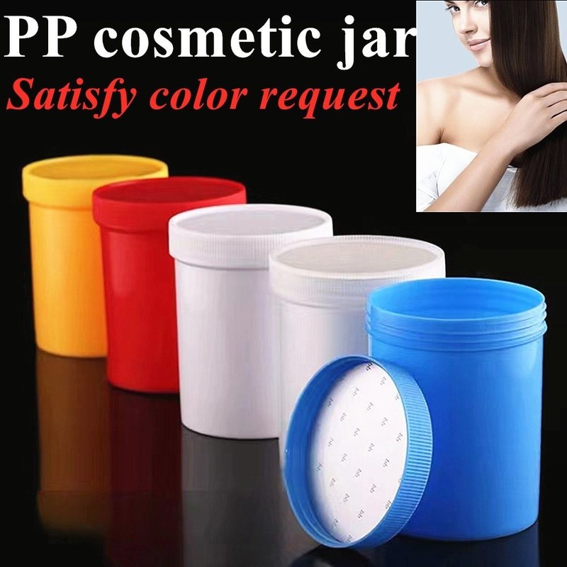 Pojemnik kosmetyczny 150g 250g 500g Biały czarny PP Plastic Eye Face Body Cream Jar with Screw Cap Makeup sub package jar
