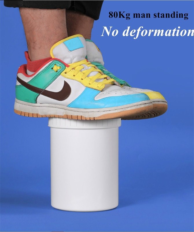 12oz 16oz 6oz 8oz 150ml 250g 500g Biały Jasny Czarny Czerwony Błękitny Okrągły Szerokoustny PP plastikowy słoik do maści kosmetycznej