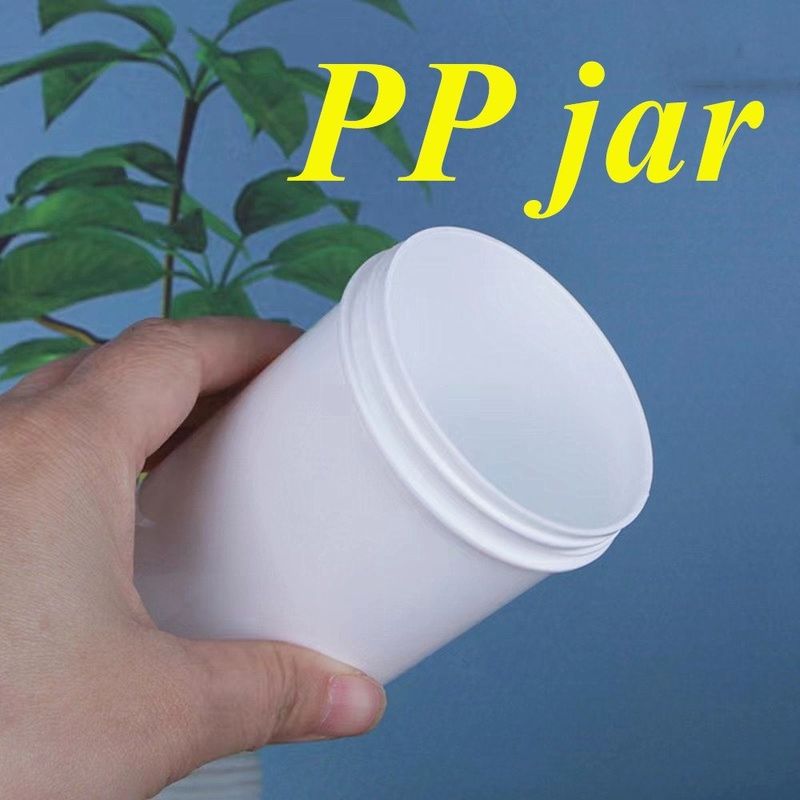 150 ml 250 ml 500 ml 1000 ml Szeroko usta Krem do twarzy, ciało, słoik Biały PP Maść Pojemniki szeroko usta Kosmetyki słoik z tworzyw sztucznych