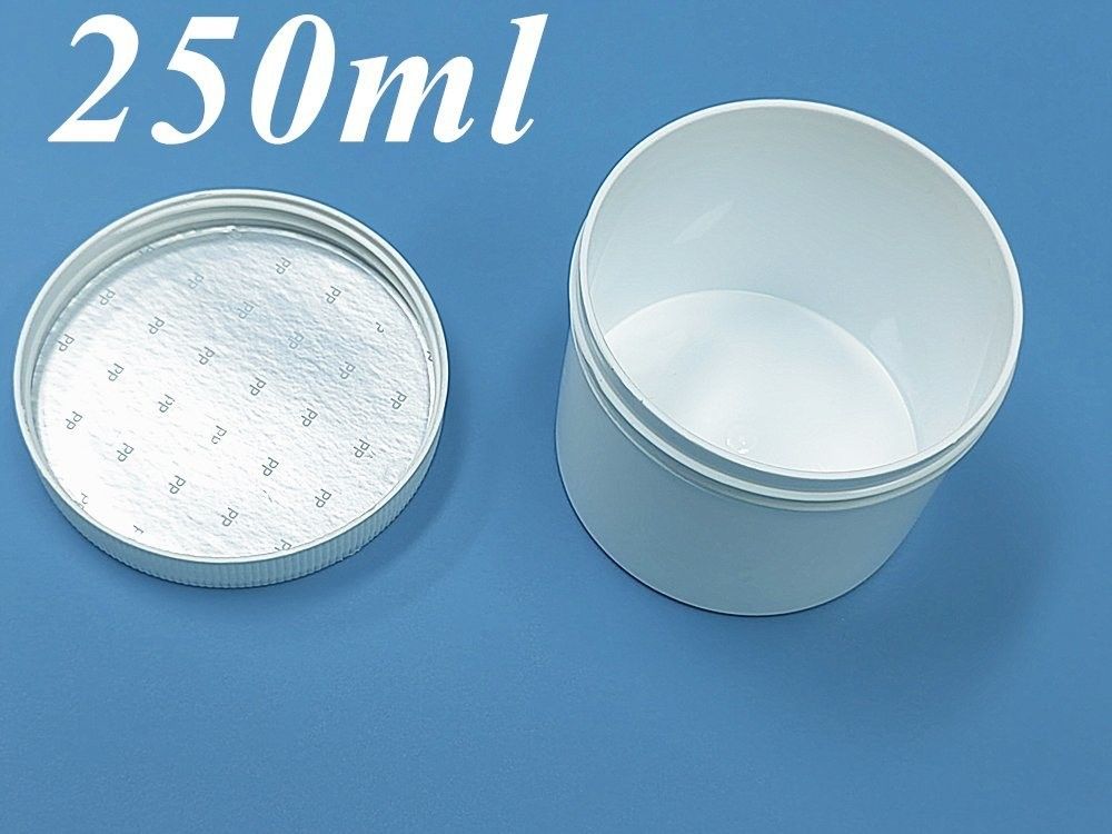 150 ml 250 ml 500 ml 1000 ml Szeroko usta Krem do twarzy, ciało, słoik Biały PP Maść Pojemniki szeroko usta Kosmetyki słoik z tworzyw sztucznych