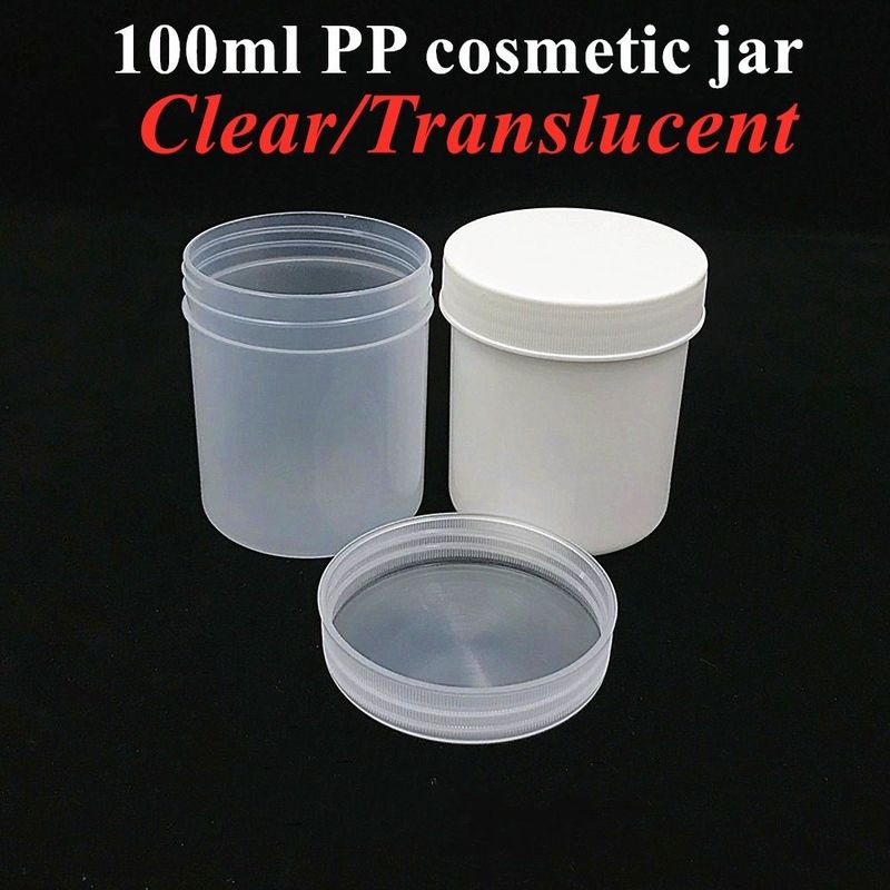 150 ml 250 ml 500 ml 1000 ml Szeroko usta Krem do twarzy, ciało, słoik Biały PP Maść Pojemniki szeroko usta Kosmetyki słoik z tworzyw sztucznych
