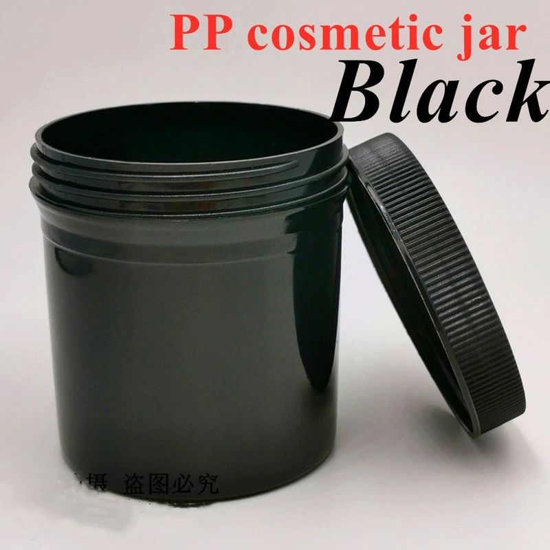 250ml 8oz 500ml 950ml 1000ml PP Kosmetyki plastikowe Jasne Przejryste Białe Krople Maść plastikowa Kremowe słoiki z zakrętką