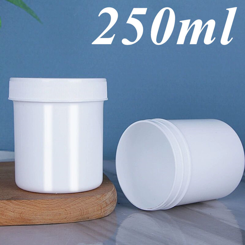 PP Plastic Cream Jar pusty pojemnik z kremem do twarzy 250g 500g pusty pojemnik kosmetyczny pojemnik do mycia ust pojemnik do mycia włosów PP pojemnik kosmetyczny