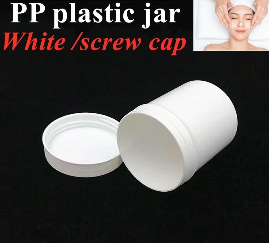 250 ml 0,5 l 1 l PP słoik kosmetyczny słoik plastikowy pojemniki do produktów kosmetycznych