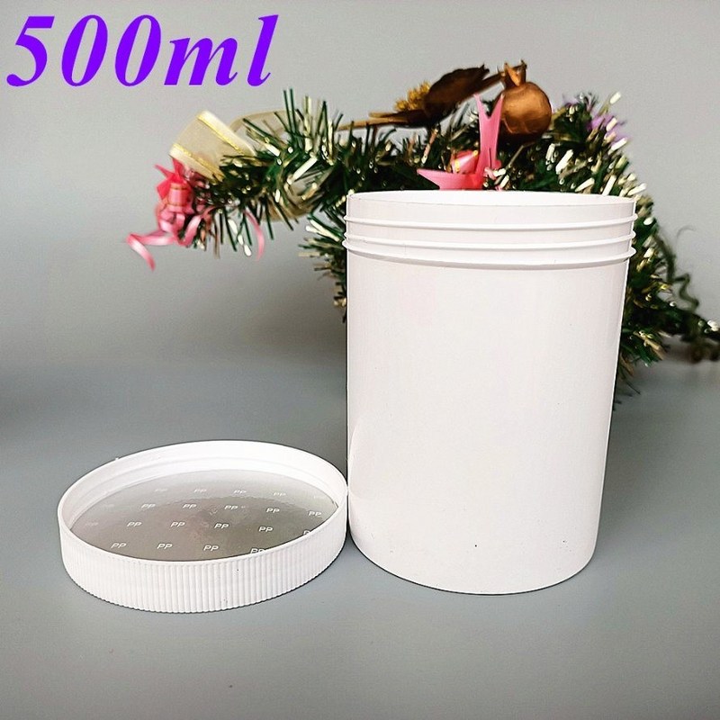 100g 250g 500g Dwukrotna ściana Biały Czarny Błękitny Pudełko krem PP ze śrubokrętem Krem do oczyszczania twarzy Krem do oczyszczania ust