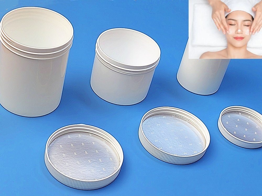 250 ml 500 ml 1000 ml słoik do pielęgnacji skóry Biały Błękitny Czarny Czerwony PP Materiał Żywność kosmetyki skórne Krem słoiki Puste słoiki z tworzywa sztucznego