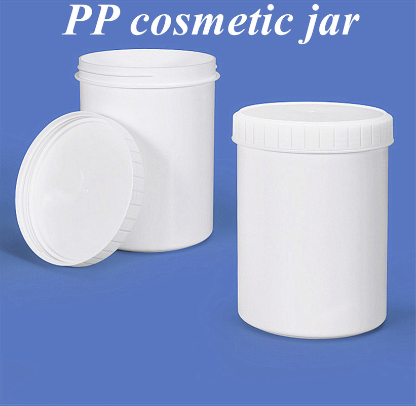 150 ml 250 ml 500 ml Opakowanie kosmetyczne do ponownego napełnienia Biały PP Krem do twarzy słoik Plastikowy krem do pielęgnacji skóry słoik kosmetyczny do twarzy