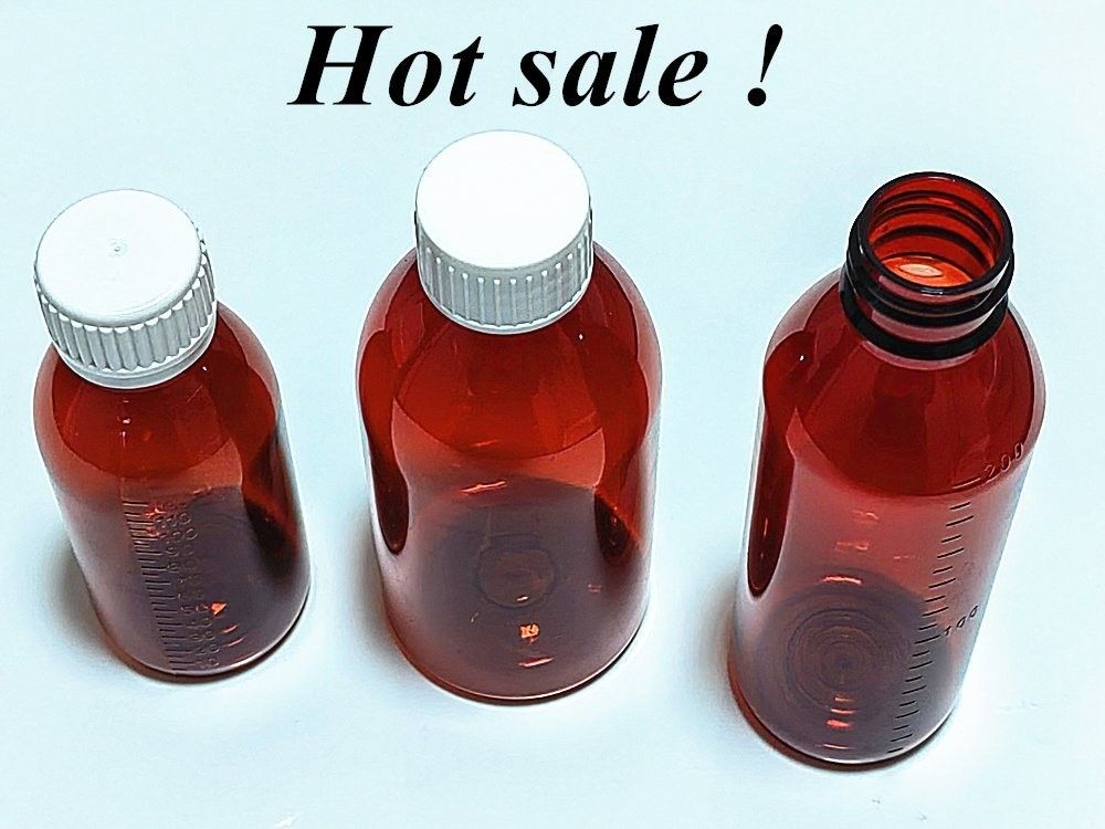 100 ml 120 ml 150 ml Okrągła Pustka Plastikowa Lek dla zwierząt domowych Płynna zawiesina doustna Flaska Bursztynowa Flaska Syropu