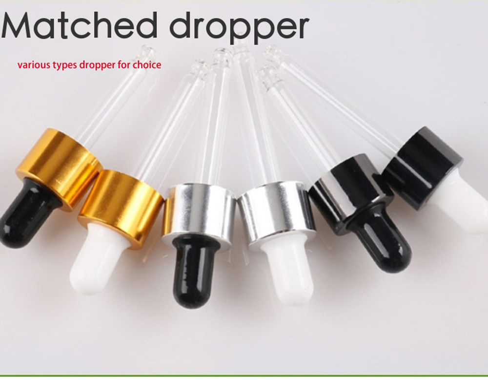 Kosmetyka Pielęgnacja skóry 10 ml 20 ml 30 ml 50 ml 100 ml Puste okrągłe butelki z olejem eterycznym