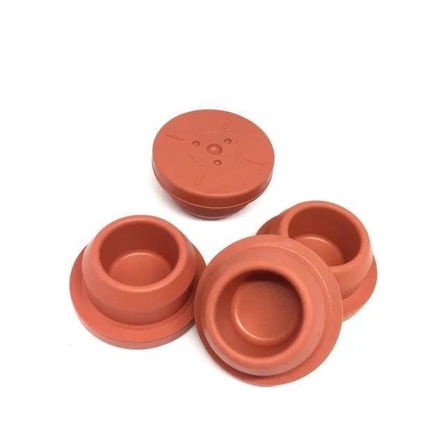 13mm 20mm 32mm Szary Medyczny Lyofilizacja Butyl Gumowy Zamknięcie do szkła Fiolki do wstrzykiwań butelka do infuzji