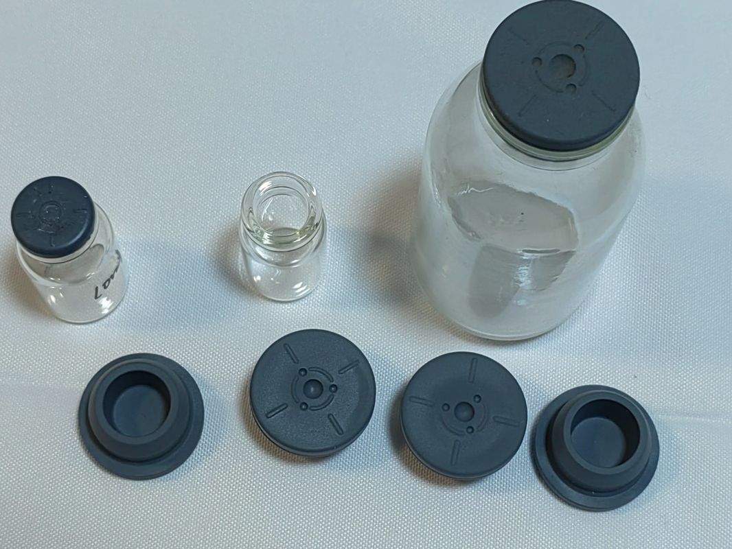 20mm 28mm 32mm Butyl Gumy Zamknięcie Butyl Gumy Farmaceutyczne Zamknięcie dla fiolki Farmaceutycznej