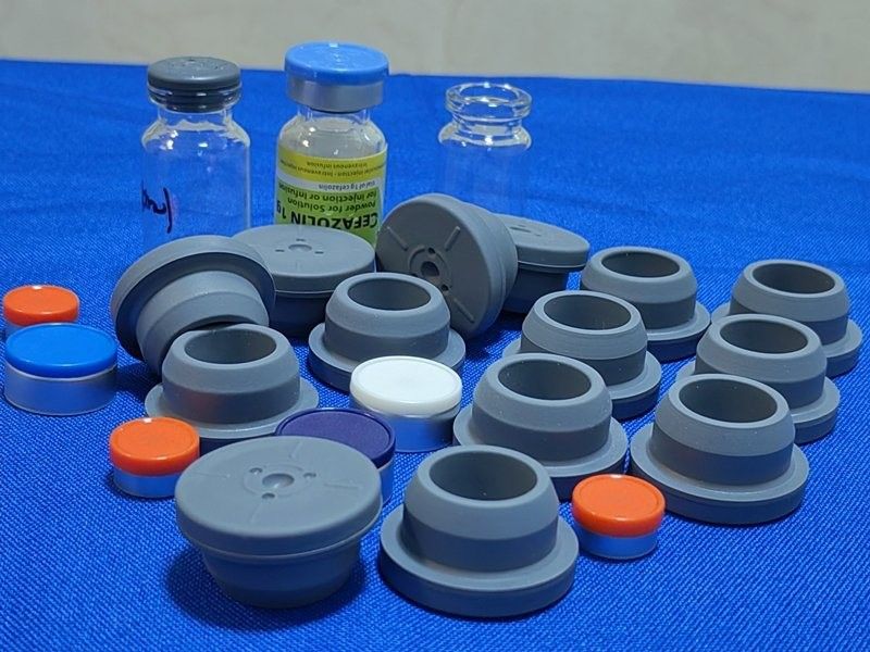 13mm 20mm 28mm Sterylna liofilizacja Lito- suszona Bromo farmaceutyczna zatykacz z gumy butylowej do fiolki szklanej do wstrzykiwań