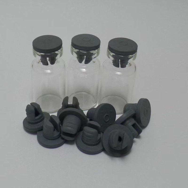 Zgodność z zasadami GMP 13mm 20mm 23mm 28mm 32mm Sterylna okrągła zatykacza z gumy butylowej medycznej do szklanych butelek do infuzji