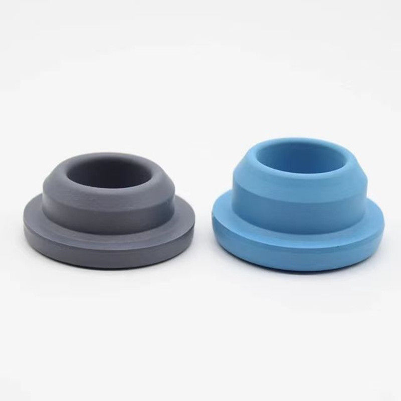 28mm 32mm tlenek etylenu sterylizowane materiały zużywane w medycynie Zamki z gumy butylowej bromowej do fiolki szklanej