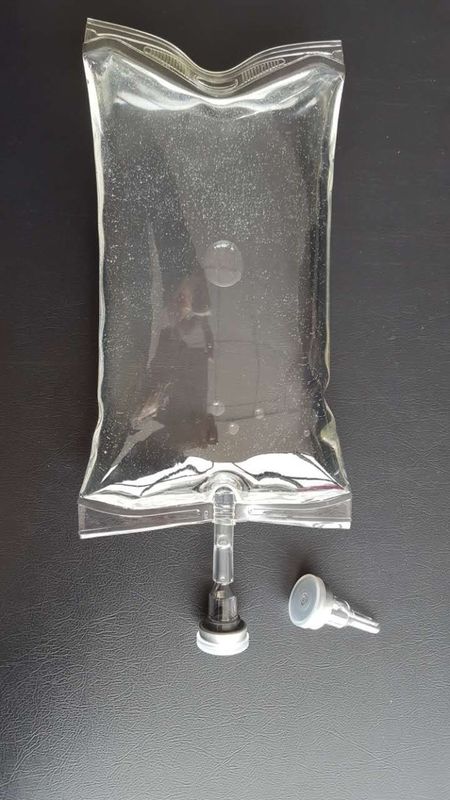 250 Cc 500cc 1000cc 2000ml IV płynny roztwór worek Dehp bezpłatny worek do infuzji medyczny PVC przezroczysty jednorazowy Em