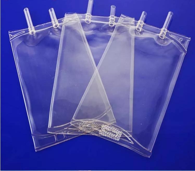 250 ml 500 ml 1000 ml jednorazowy worek do infuzji Medyczny PVC Sterylny Roztwór Salinowy IV Roztwór płynny PVC Worek do infuzji