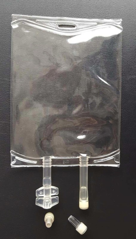 Płyn medyczny 5000 ml Pusty worek do infuzji 100 ml 500 ml Chlorek sodu Non Dehp Worek do infuzji