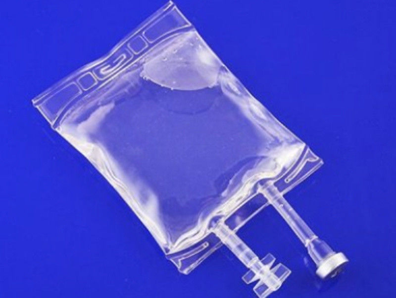 Lekarski pusty worek do infuzji z PVC, zwykły worek do infuzji z chlorkiem sodu 100 ml 250 Cc 500cc, z dwoma portami, worek do infuzji z PVC
