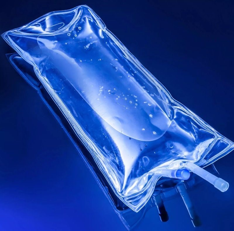 Worki do infuzji medycznej jednorazowe PVC 100 ml 250 ml 1000 ml 2000 ml Dehp Free IV Bags IV Fluid Solution Bags