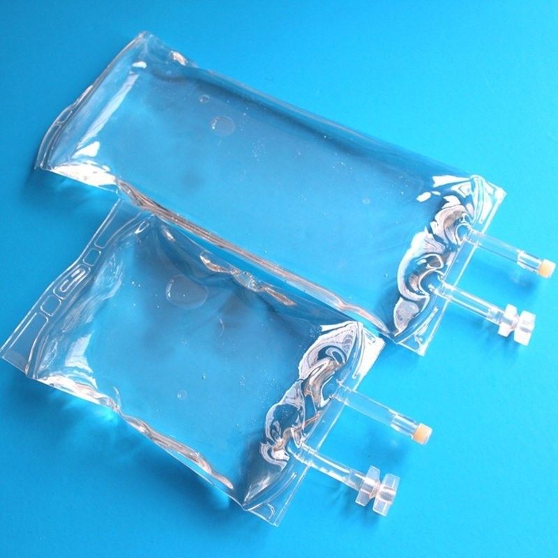 500 ml 1000 ml PVC sterylne worki IV PVC IV worki jednorazowe plastikowe sterylne worki medyczne worki do wlewu