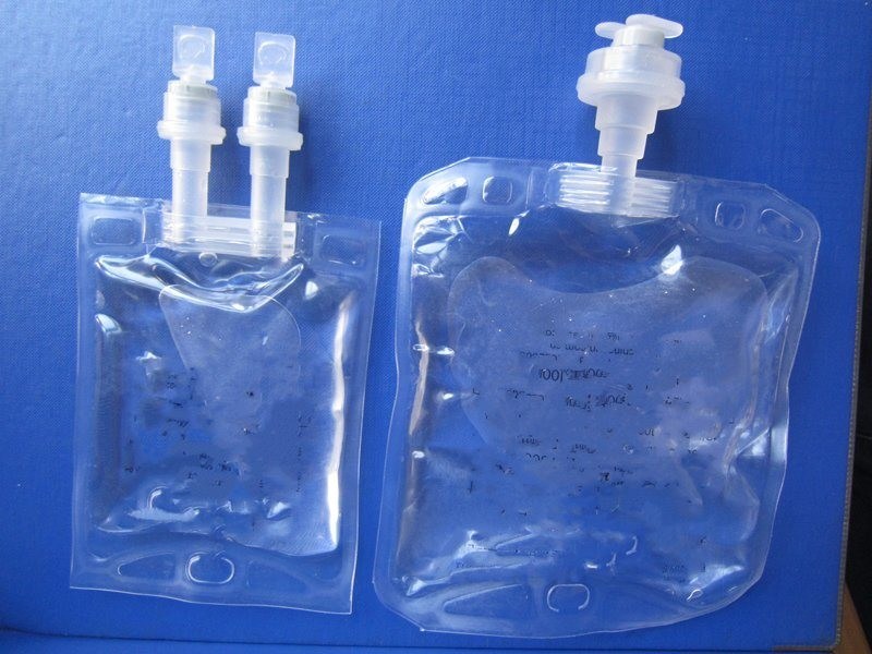 500 ml 1000 ml Sodium Chloride Normal Saline Infusion Bag Intravenous Single Port Non-PVC IV Fluid Bag z Euro Cap