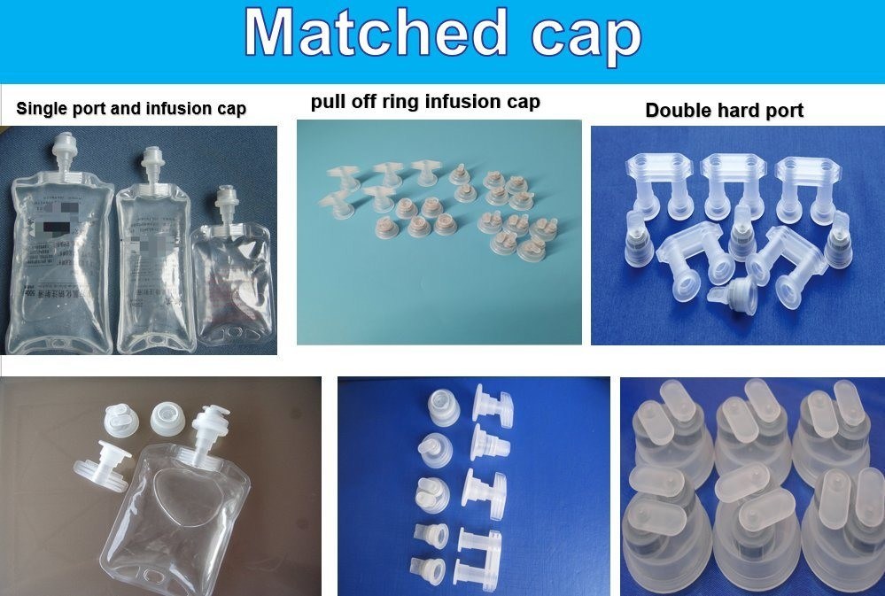 500 ml 1000 ml Sodium Chloride Normal Saline Infusion Bag Intravenous Single Port Non-PVC IV Fluid Bag z Euro Cap