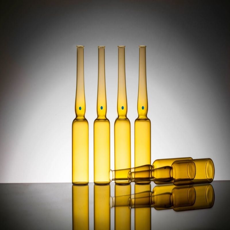 1 ml 2 ml 5 ml 10 ml Standard ISO Ybb Standard USP Typ 1 USP Typ 2 Ampułka szklana OPC Neutralna ampułka ze szkła borosilikatów