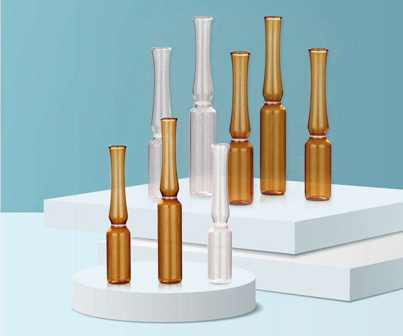 1 ml 2 ml 5 ml 10 ml YBB USP pusty ampułka z borosilikatów szklanych do wstrzykiwań Ampułka ze szkła bursztynowego przezroczystego szklanej ampułka do farmaceutyków