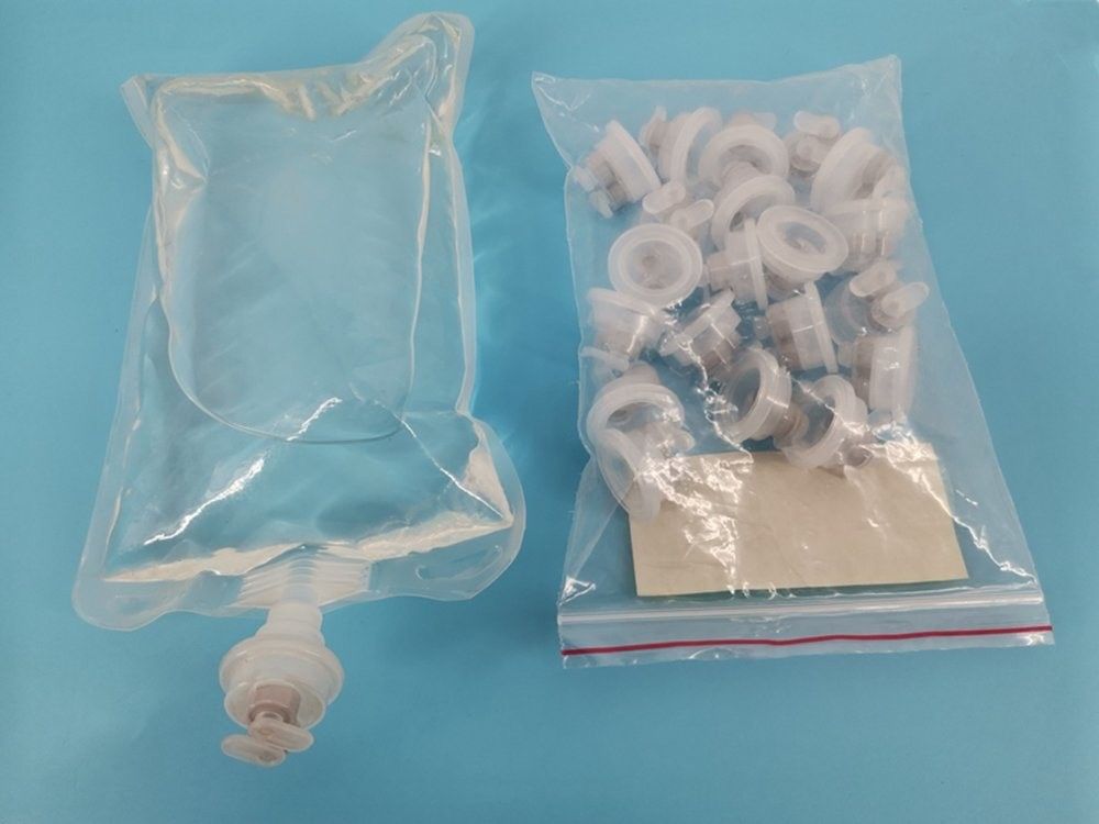 Euro Caps and Ports PP LVP Medical Infusion Bottle ISBM BFS machine 32mm PP Euro Cap euro cap