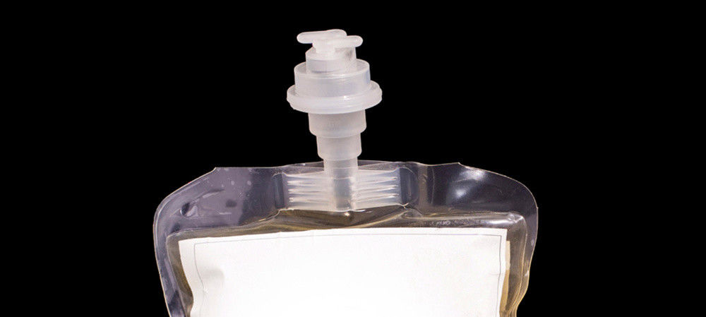 32 mm butelka do infuzji medycznej Nie PVC miękka torba PP podwójnie składana czapka do infuzji butelka do infuzji medycznej PP czapka