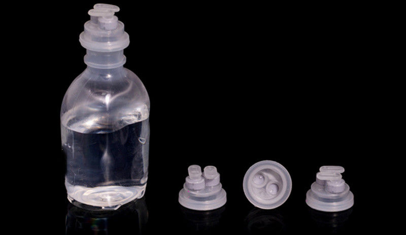 32 mm butelka do infuzji medycznej Nie PVC miękka torba PP podwójnie składana czapka do infuzji butelka do infuzji medycznej PP czapka