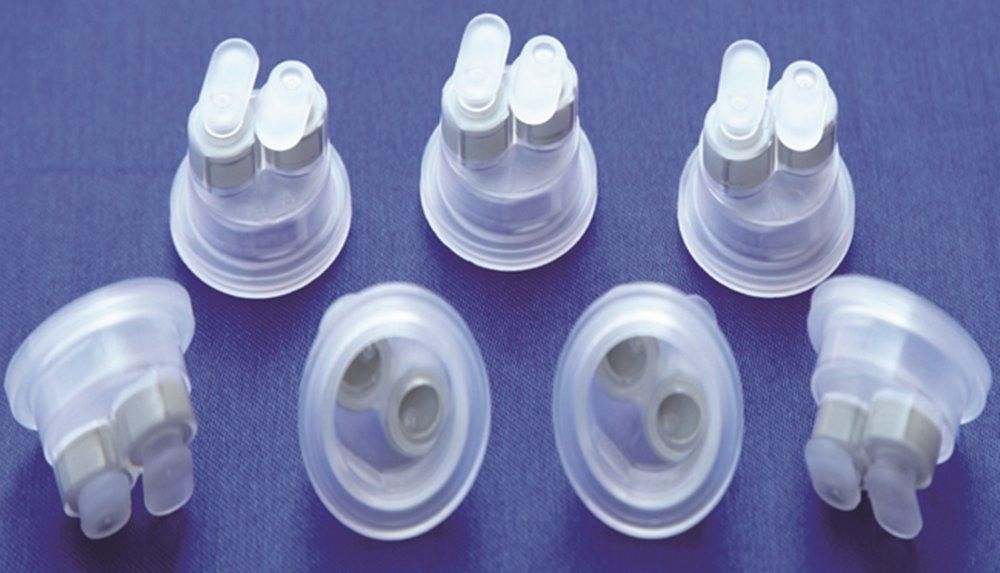 30 mm 32 mm Farmaceutyczna czapka do wlewu PP do LVP PP Plastic Infusion Bottle Pull Ring Czapka do wlewu