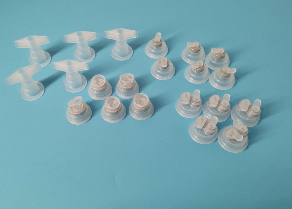 30 mm 32 mm Farmaceutyczna czapka do wlewu PP do LVP PP Plastic Infusion Bottle Pull Ring Czapka do wlewu