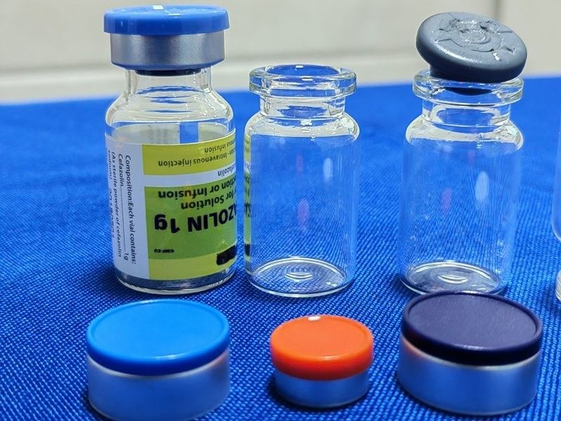 5 ml 10 ml 20 ml Fiolka z penicyliną do stosowania farmaceutycznego Pojemnik do butelki Mała, przejrzysta, bursztynowa, medyczna, sterylna fiolka szklana do wstrzykiwań