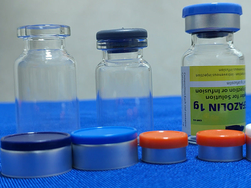 5 ml 10 ml Sterylne fiolki ze szkła Kręta szyja Rurkowe Jasno- bursztynowe Farmaceutyczne Antybiotyk butelka do wstrzykiwań Fiolka ze szkła