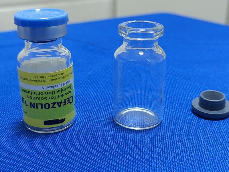 5 ml 10 ml 20 ml Bursztynowy Clear Crimp neck Tubular Glass Vial Flask do wstrzykiwań do szczepionek