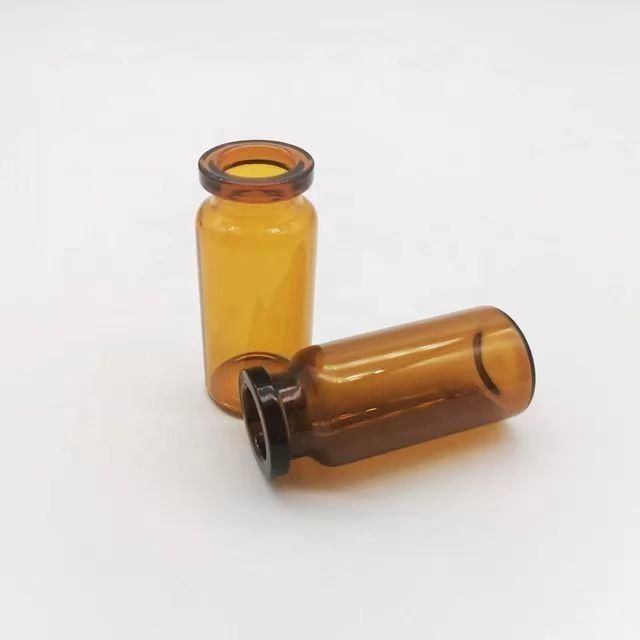 5 ml 10 ml 20 ml przejrzysta fioła Bursztynowa fiolka szklana vaccacine butelka szklana Medycyna Soda Lime Farmaceutyczna fiolka szklana do wstrzykiwań