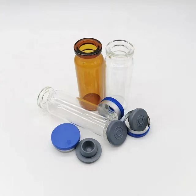 5 ml 10 ml 20 ml przejrzysta fioła Bursztynowa fiolka szklana vaccacine butelka szklana Medycyna Soda Lime Farmaceutyczna fiolka szklana do wstrzykiwań