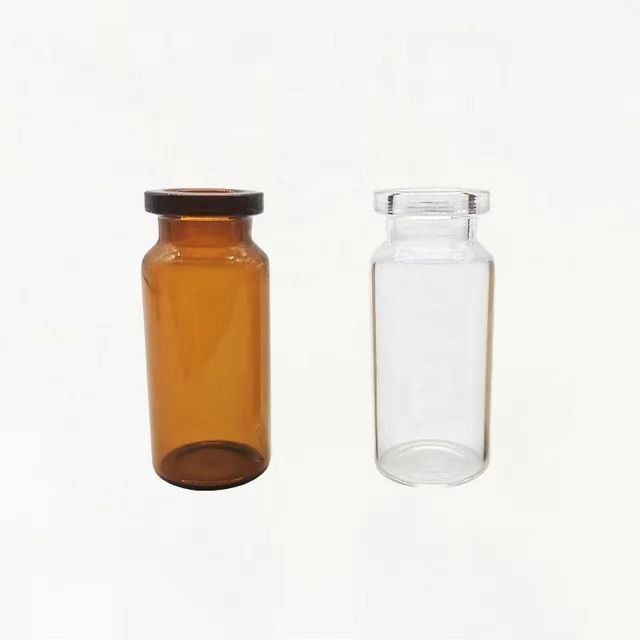 5 ml 20 ml Farmaceutyczny Borosilikat Szklany Bursztyn Czyste Puste Lyofilizacja Słonowa Szklana Fiolka Wstrzykiwacza