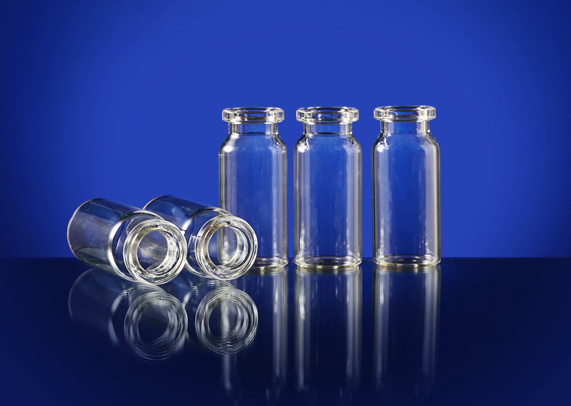 Puste Bursztynowe, przejrzyste, sterylne 5 ml 10 ml Farmaceutyczne do wstrzykiwań medycznych Fiolki szklane rurkowe z zamkami odwracalnymi