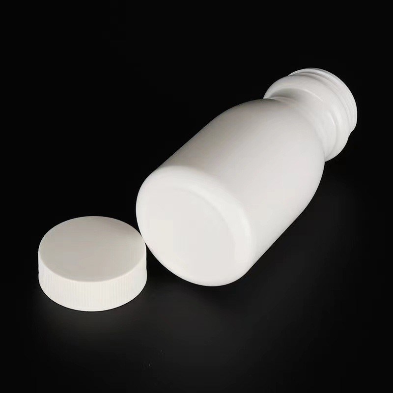 Pustka Wszechgłowa 100 ml 150 ml Biały Plastic PE Tabletka farmaceutyczna Kapsułka Pojemnik Lek butelka witaminowa