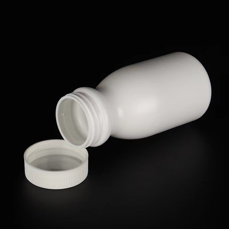Pustka Wszechgłowa 100 ml 150 ml Biały Plastic PE Tabletka farmaceutyczna Kapsułka Pojemnik Lek butelka witaminowa