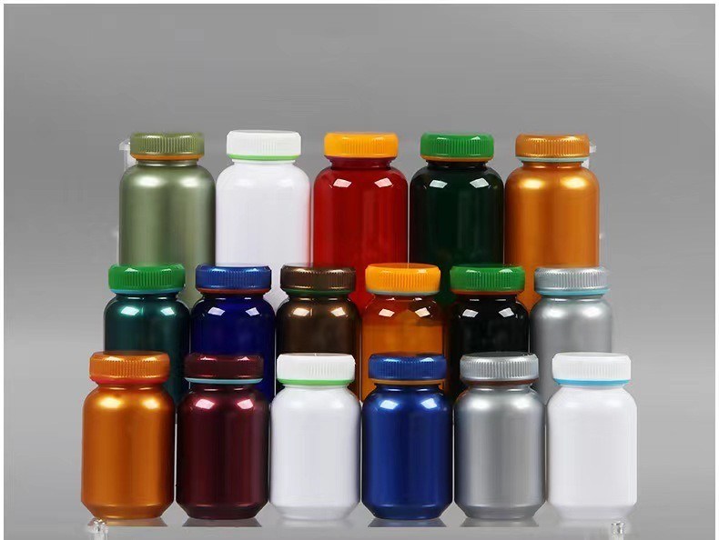 Pustka Wszechgłowa 100 ml 150 ml Biały Plastic PE Tabletka farmaceutyczna Kapsułka Pojemnik Lek butelka witaminowa